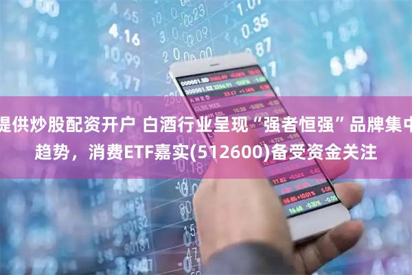 提供炒股配资开户 白酒行业呈现“强者恒强”品牌集中趋势，消费ETF嘉实(512600)备受资金关注